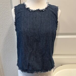 EUC GAP Denim Sleeveless Top